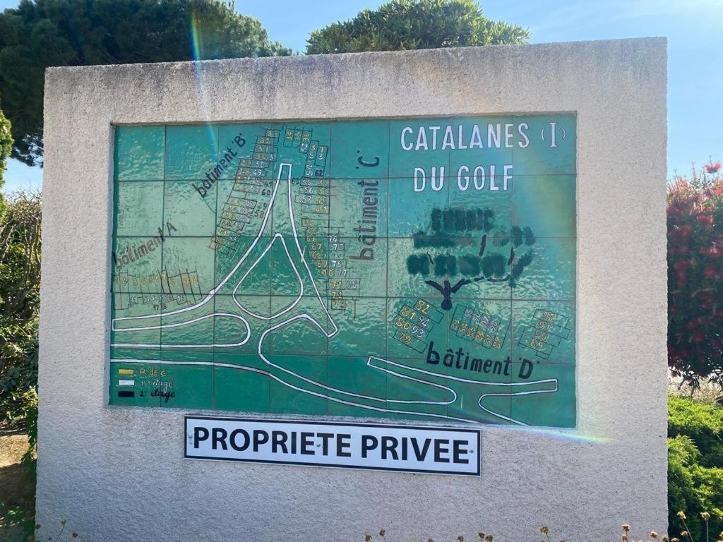 Grand Studio Entre Le Golf Et La Plage A 800M Saint-Cyprien  Extérieur photo