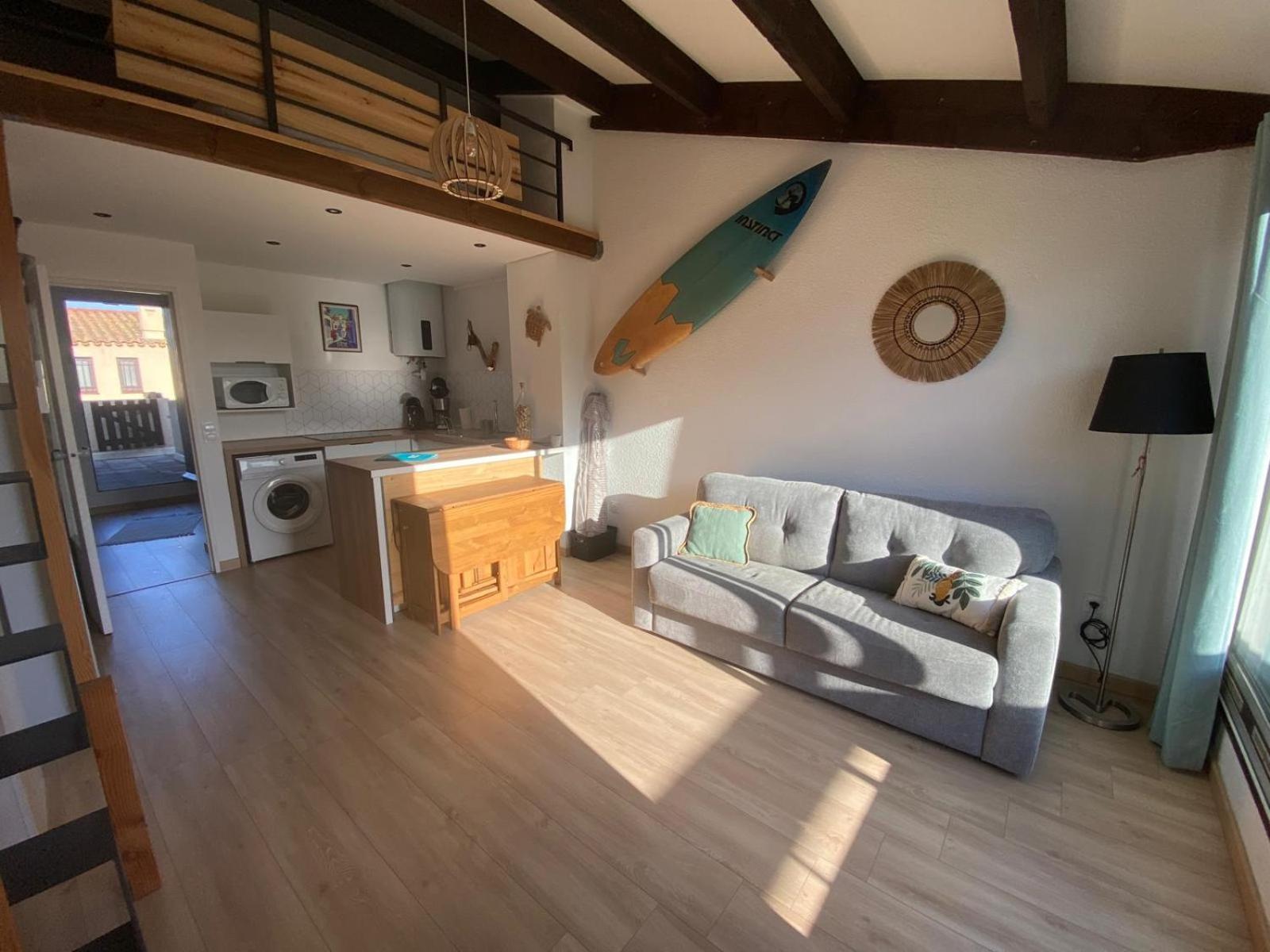 Grand Studio Entre Le Golf Et La Plage A 800M Saint-Cyprien  Extérieur photo